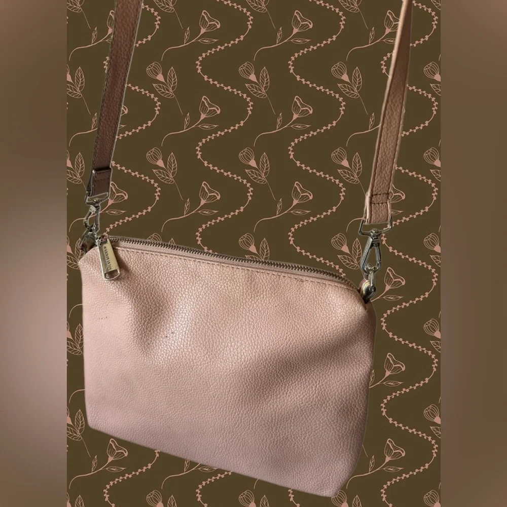 Steve Madden Blush Faux Leather Crossbody